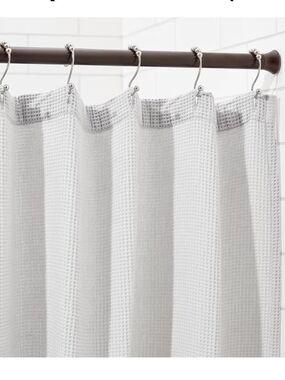 Amazon Basics Tension bar for shower curtain, adjustable length, 42-73 inches
